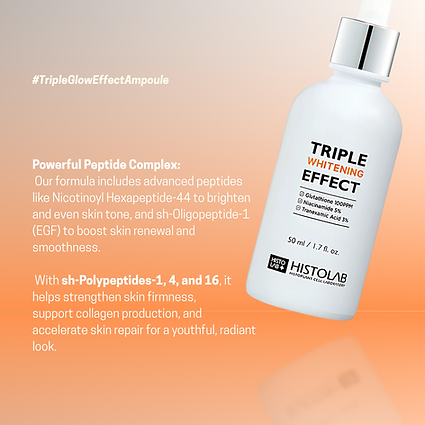 Triple Whitening Effect Ampoule HISTOLAB